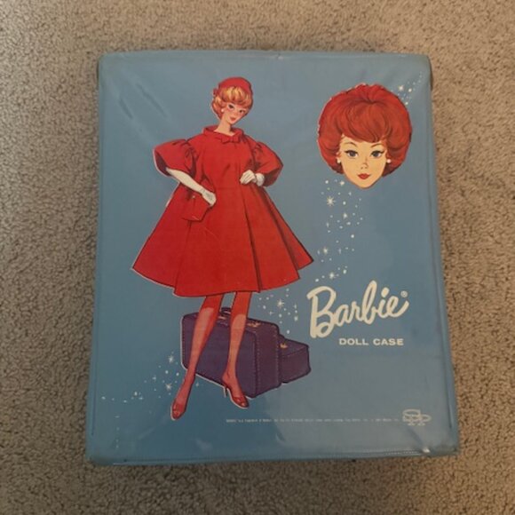 Mattel Vintage 1962 Barbie Midge Doll Blonde Bubble Cut w/ Accessories and Case - Picture 2 of 5